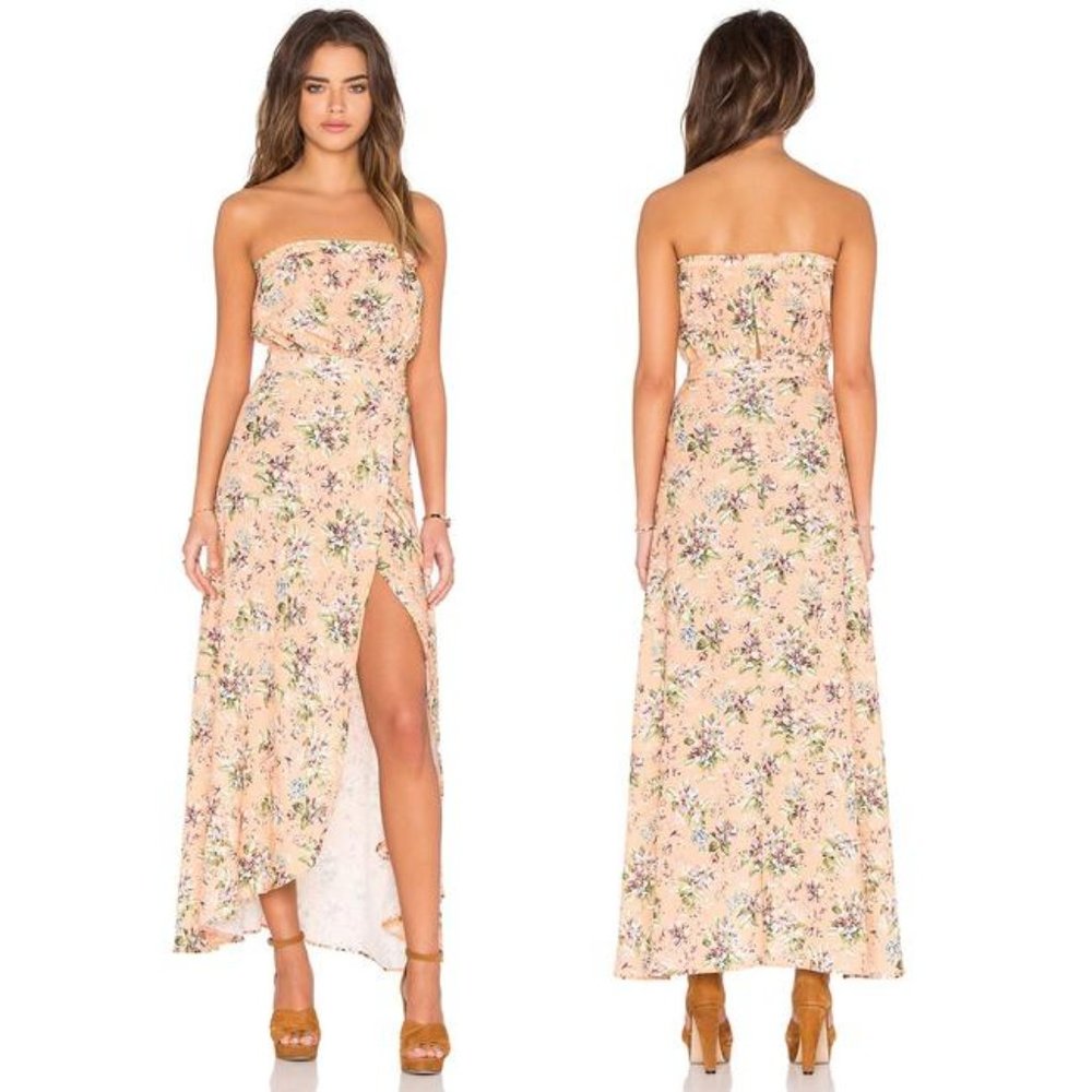 Flynn Skye Squash Blossom Bella Casual Maxi Dress - Size Small